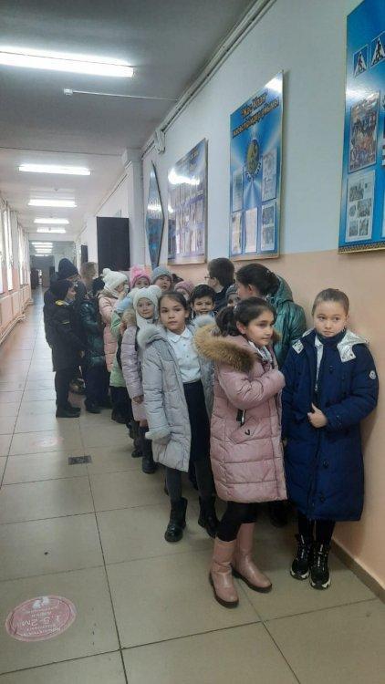 В гимназии 24 прошли тренировочные занятия по эвакуации при пожаре.